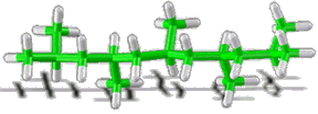 Syndiotaktisches Polymer mit den Seitengruppen stets abwechselnd an der Hautpgruppe